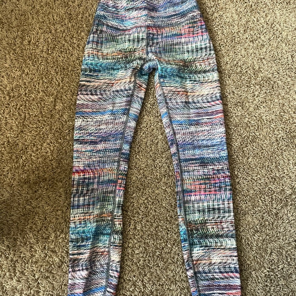 lululemon athletica Multicolor Patterned Leggings